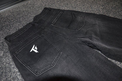 Forge Sunfade Vintage Wash Barrel Leg Jeans